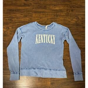 Pennant Sportswear Kentucky Shirt Blue Long Sleeve Sz:small